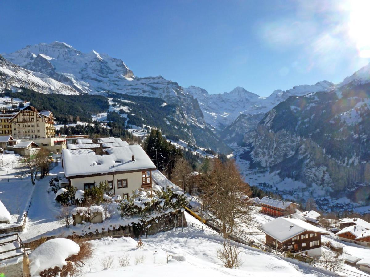 Apartment Roossihuus By Interhome Wengen Eksteriør bilde